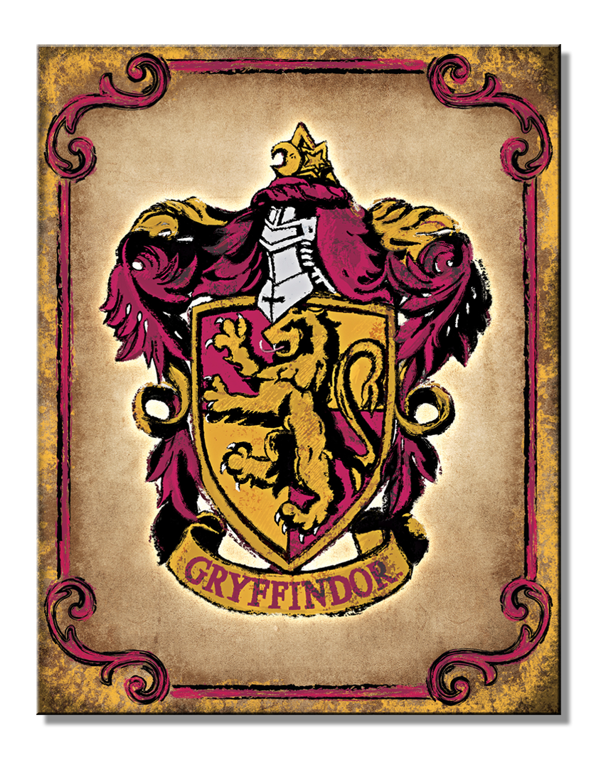 Harry Potter Gryffindor Tin Sign