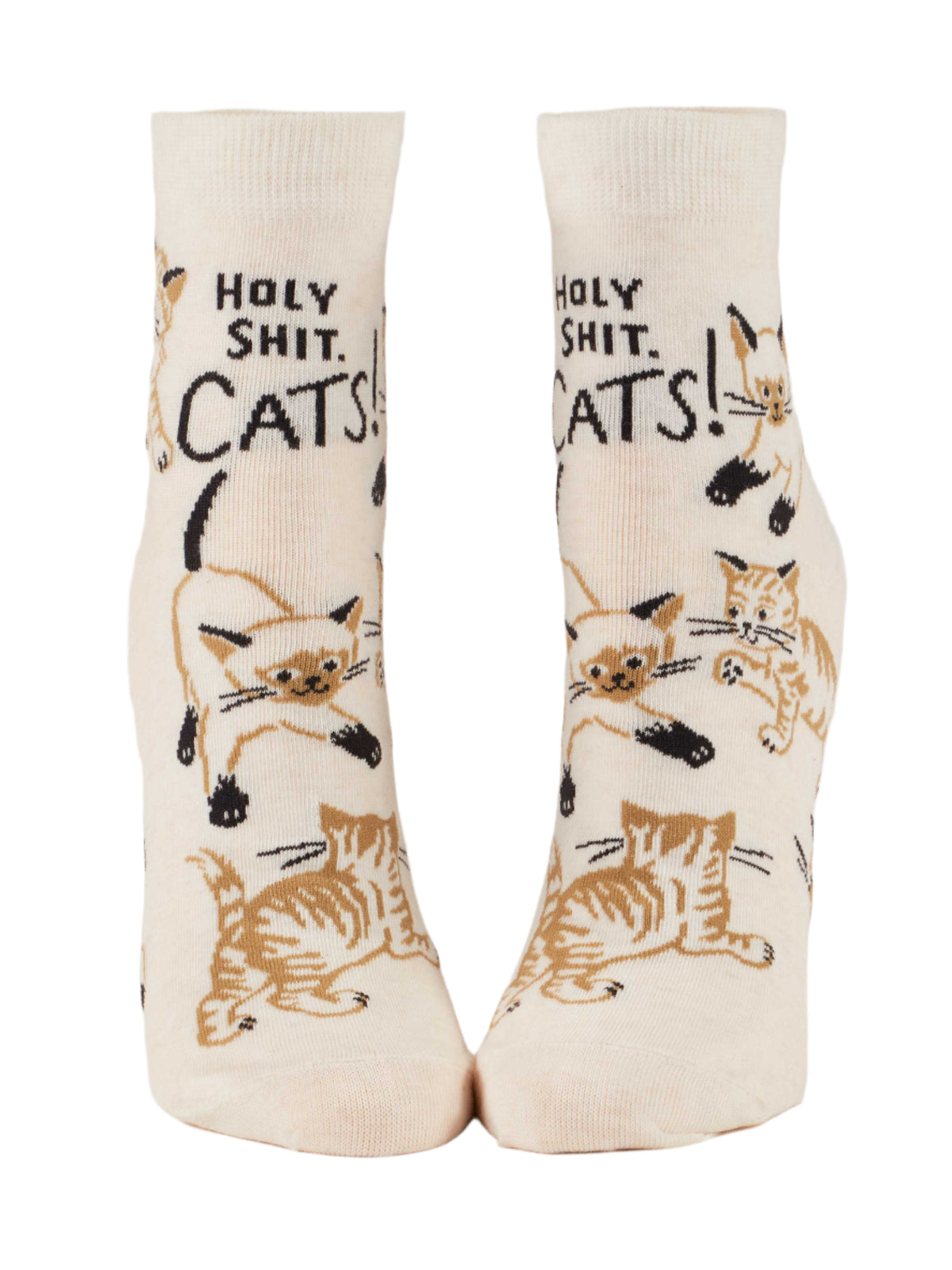 Holy Shit. Cats! Ankle Socks