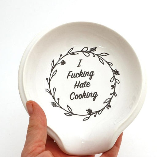 I Fucking Hate Cooking Spoon Rest