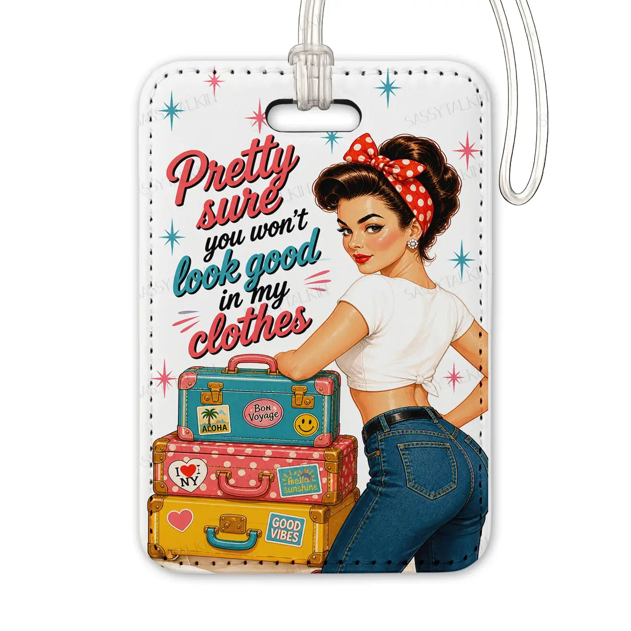 Sassy Talkin Luggage Tags