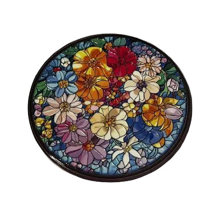 Flower Round Coasters