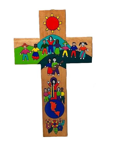 Wooden Hand Painted Crosses