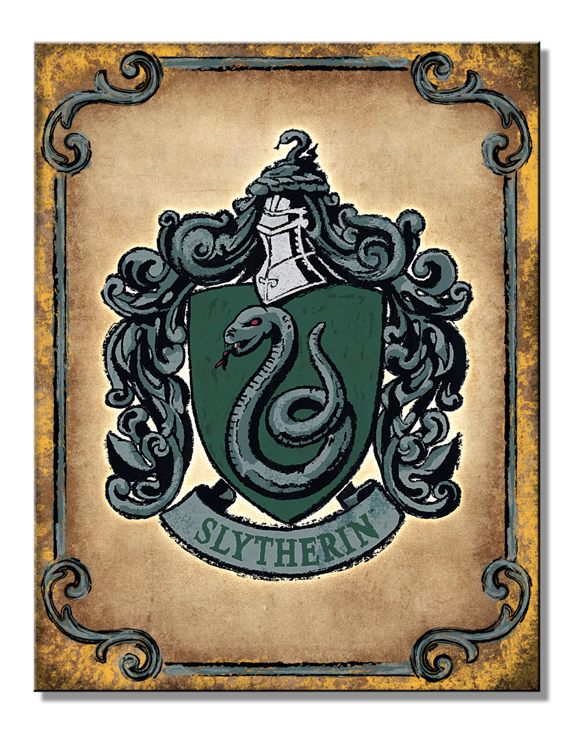 Harry Potter Slytherin Tin Sign