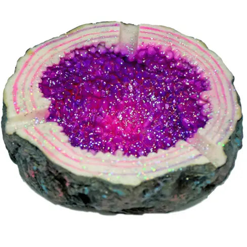 Purple Crystal Ashtray