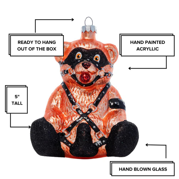 Ready Teddy Ornament