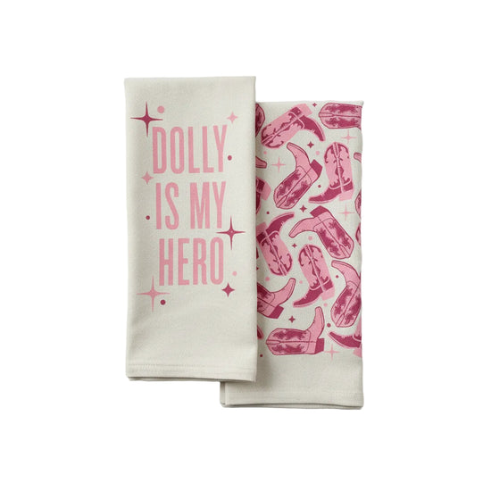 Dolly Is My Hero Kitchen Towel
