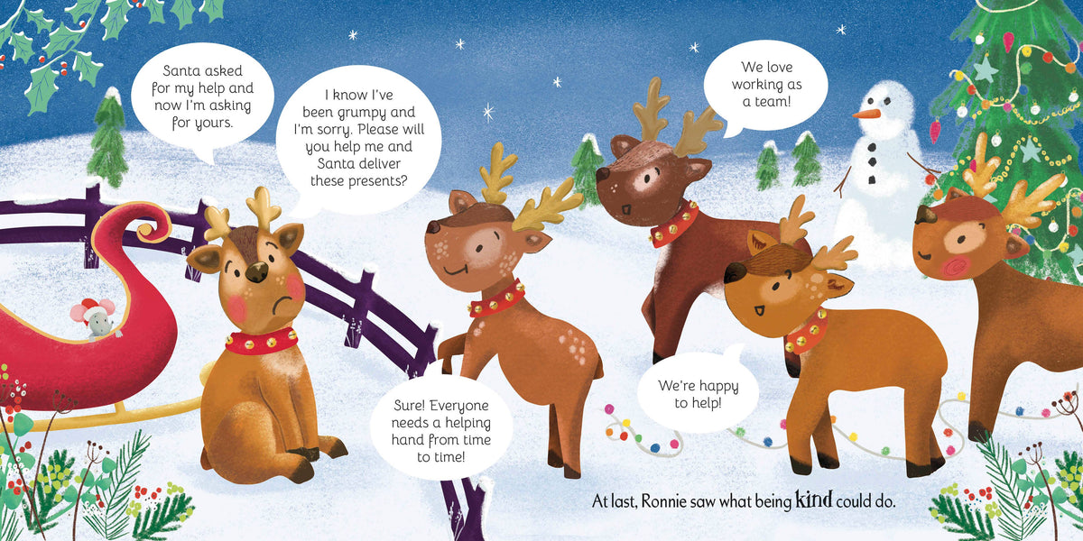 The Grumpy Reindeer Book