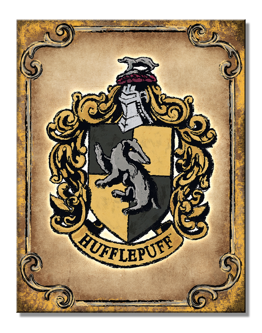 Harry Potter Hufflepuff Tin Sign