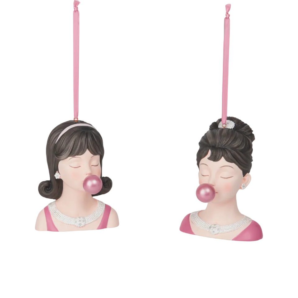 Bubblegum Girl Ornament