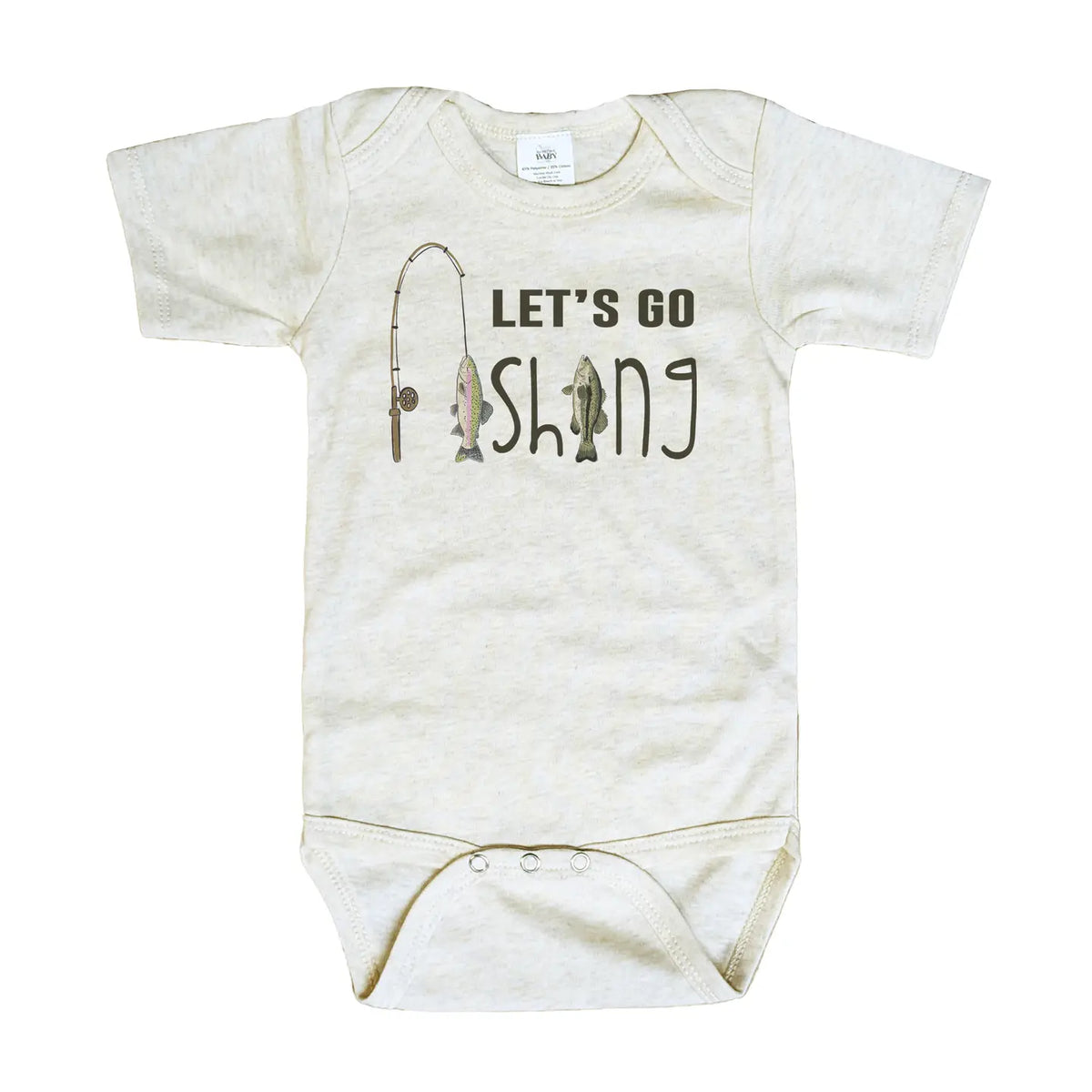Let's Go Fishing Onesie