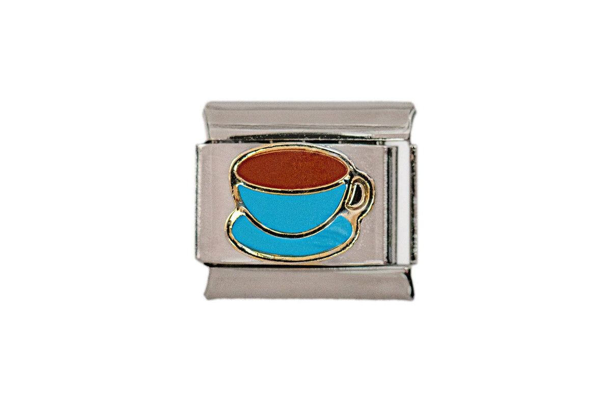 Blue Coffee Mug Italian Charm
