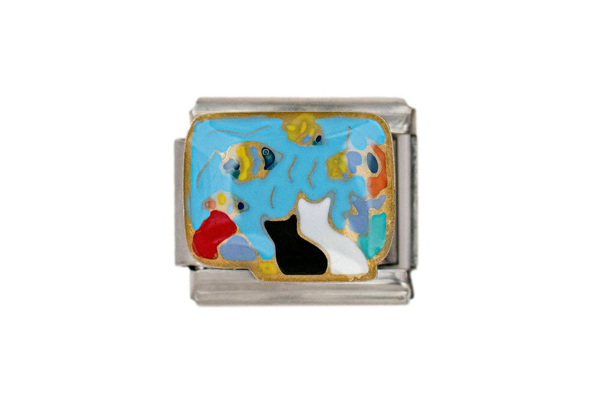 Cat Aquarium Italian Charm