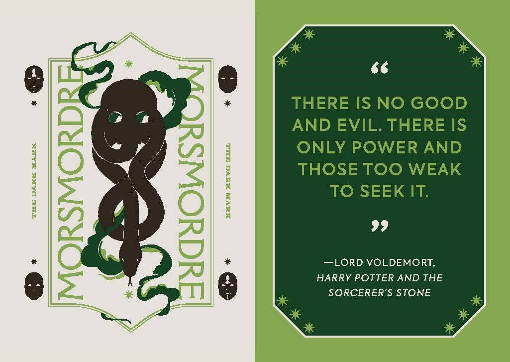 Harry Potter Dark Arts Mini Deck And Guidebook