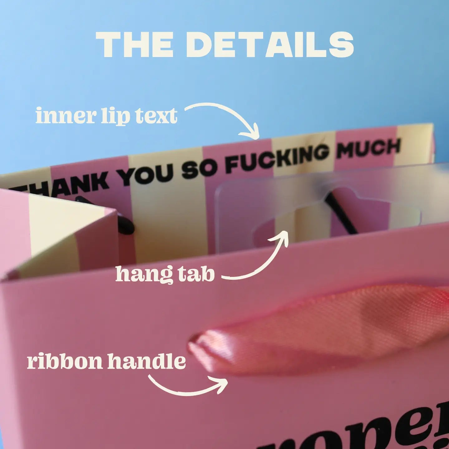 Proper Ladies Say Thanks Gift Bag