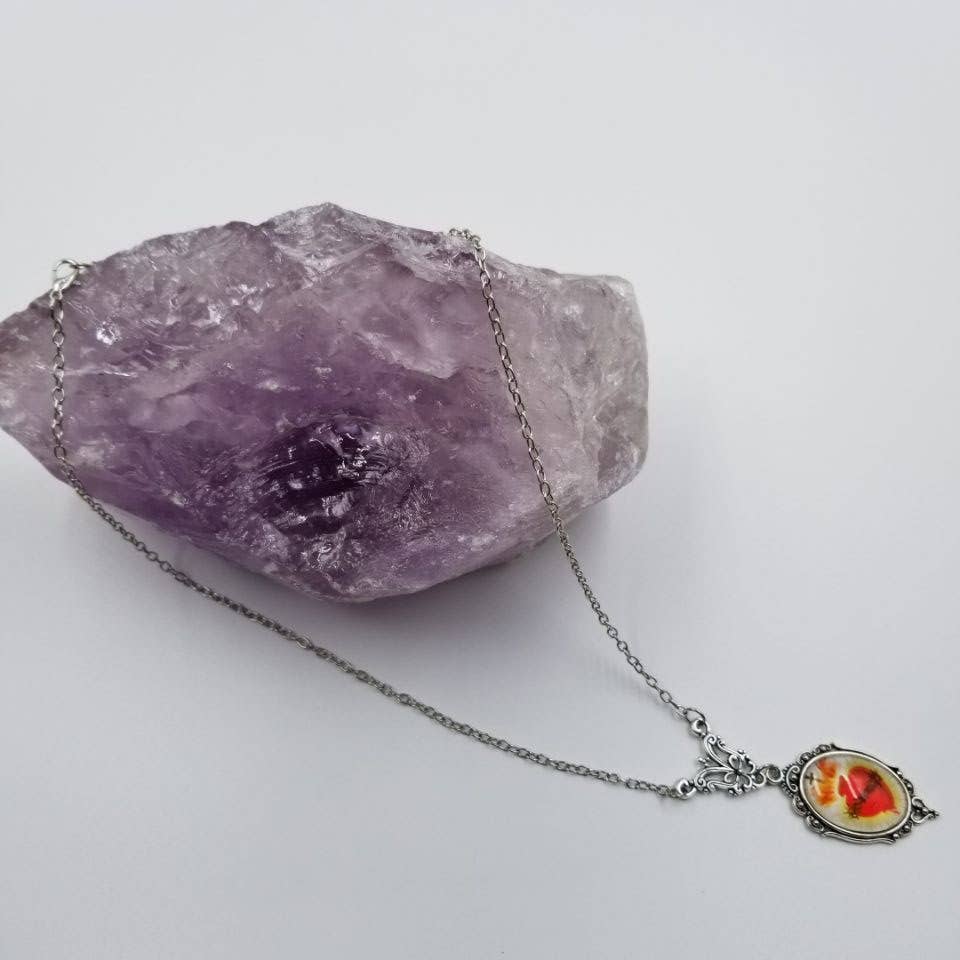 Religious Sacred Heart Necklace