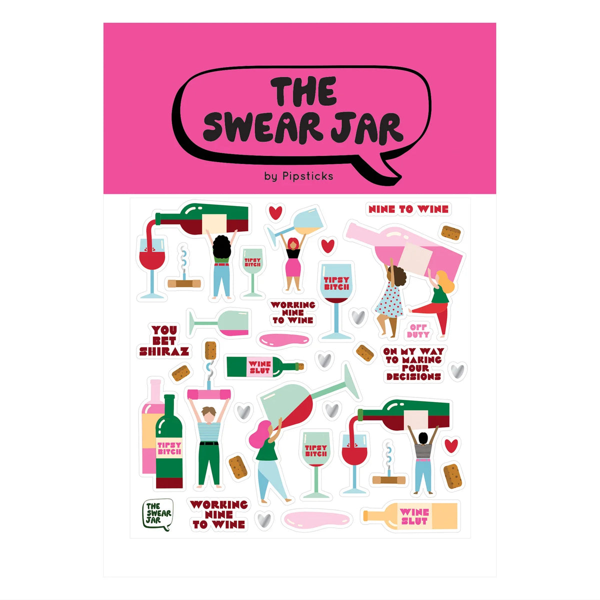 Swear Jar Stickers