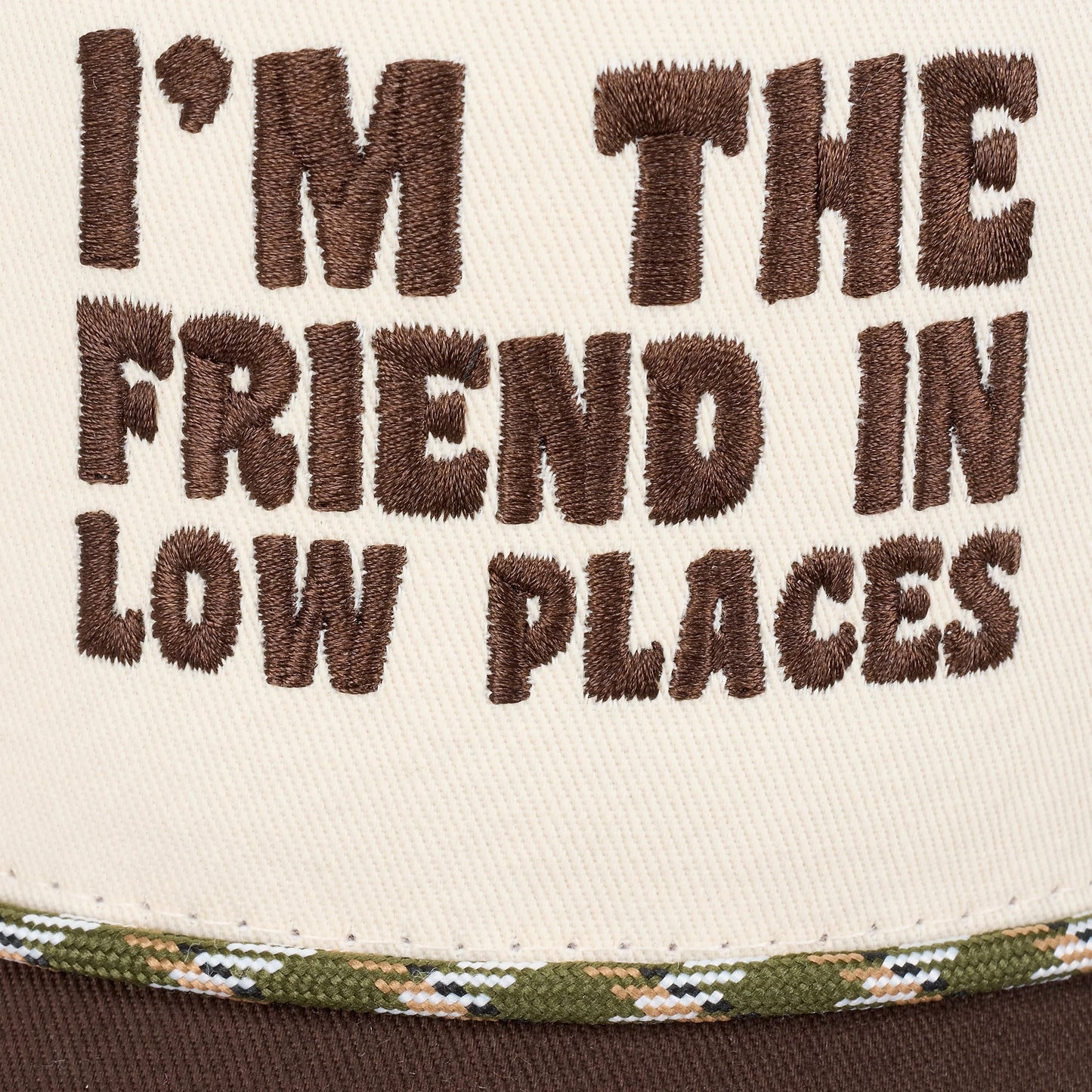 I'm The Friend In Low Places Trucker Hat 500253.jpg
