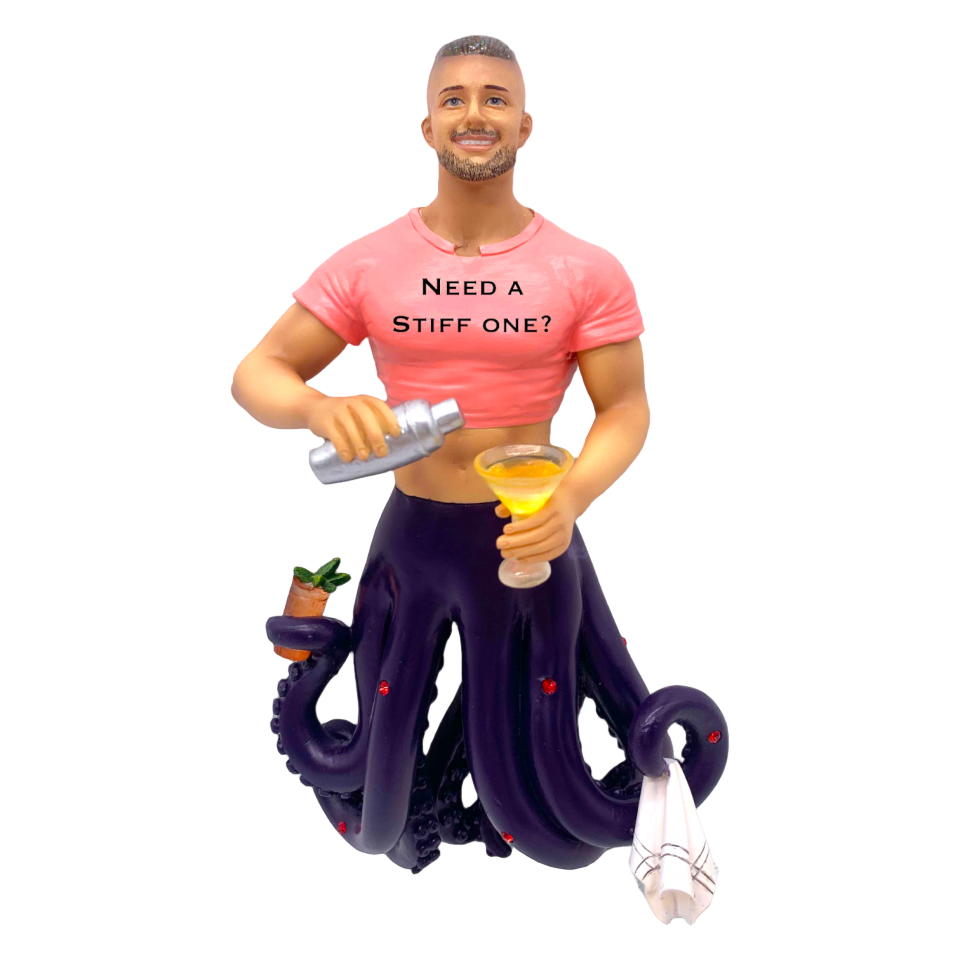 Stiff One Merman Ornament