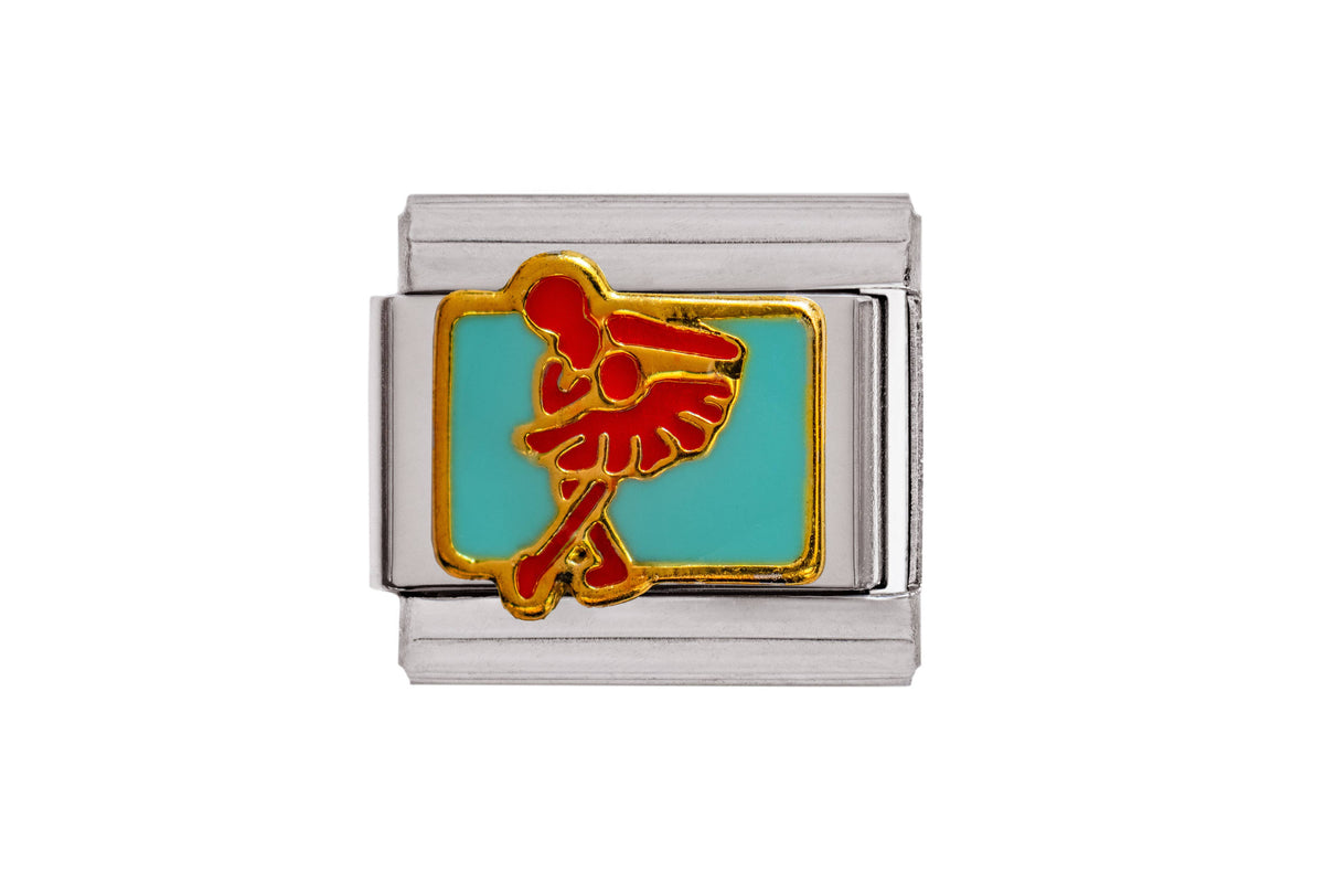 Ballerina Italian Charm