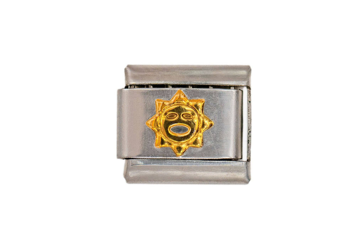 Gold Sunshine Italian Charm
