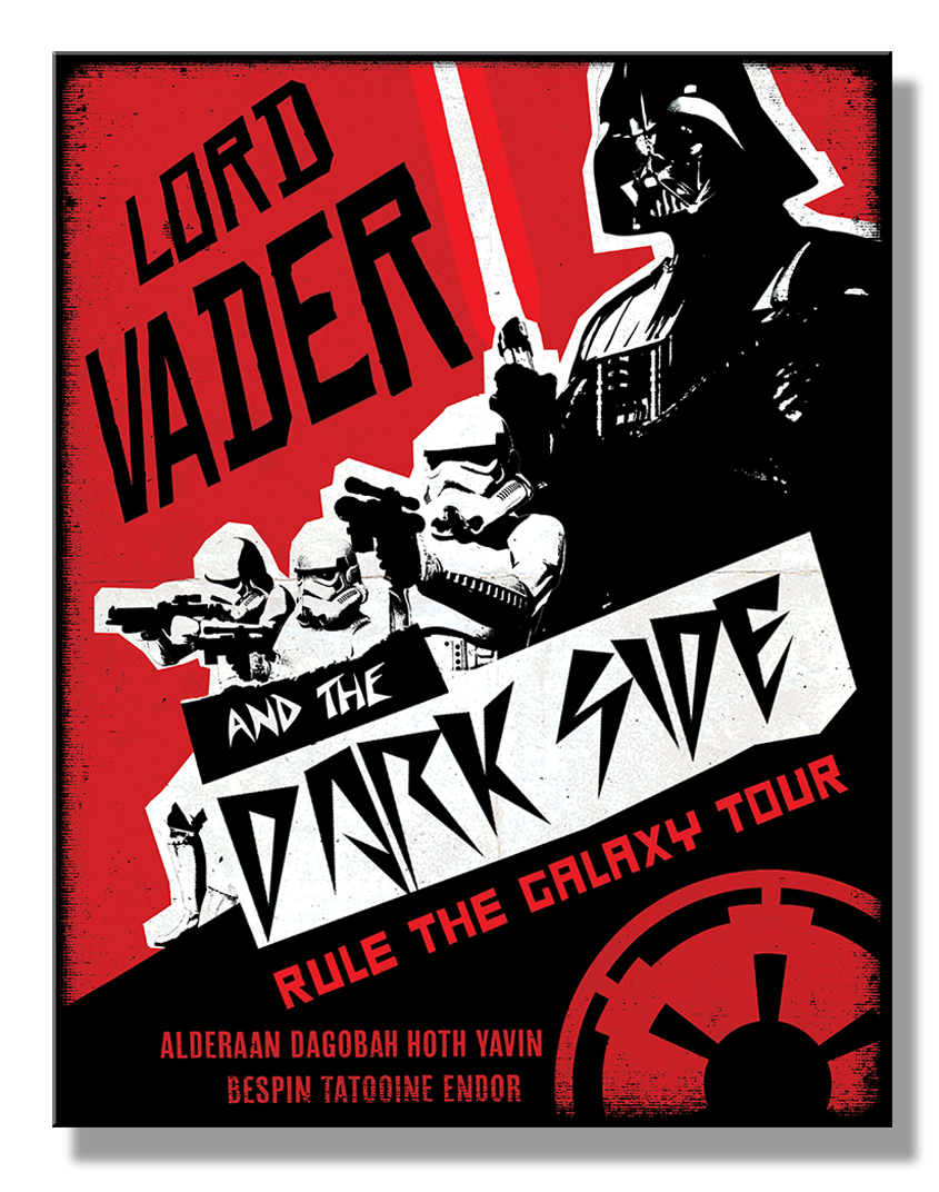 Star Wars Lord Vader Tin Sign