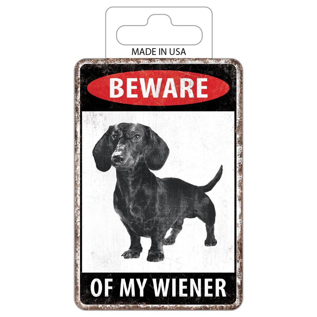 Beware Weiner Sticker