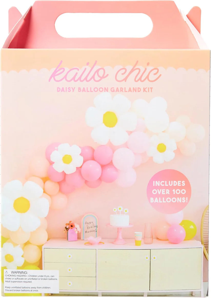 Daisy Balloon Garland Kit