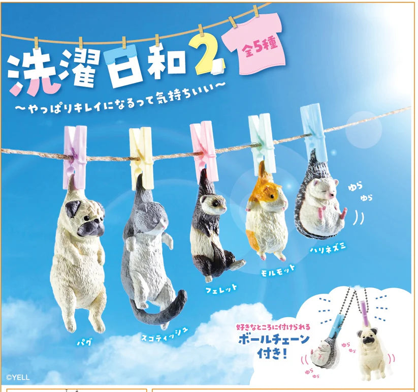 Hanging Washing Animals