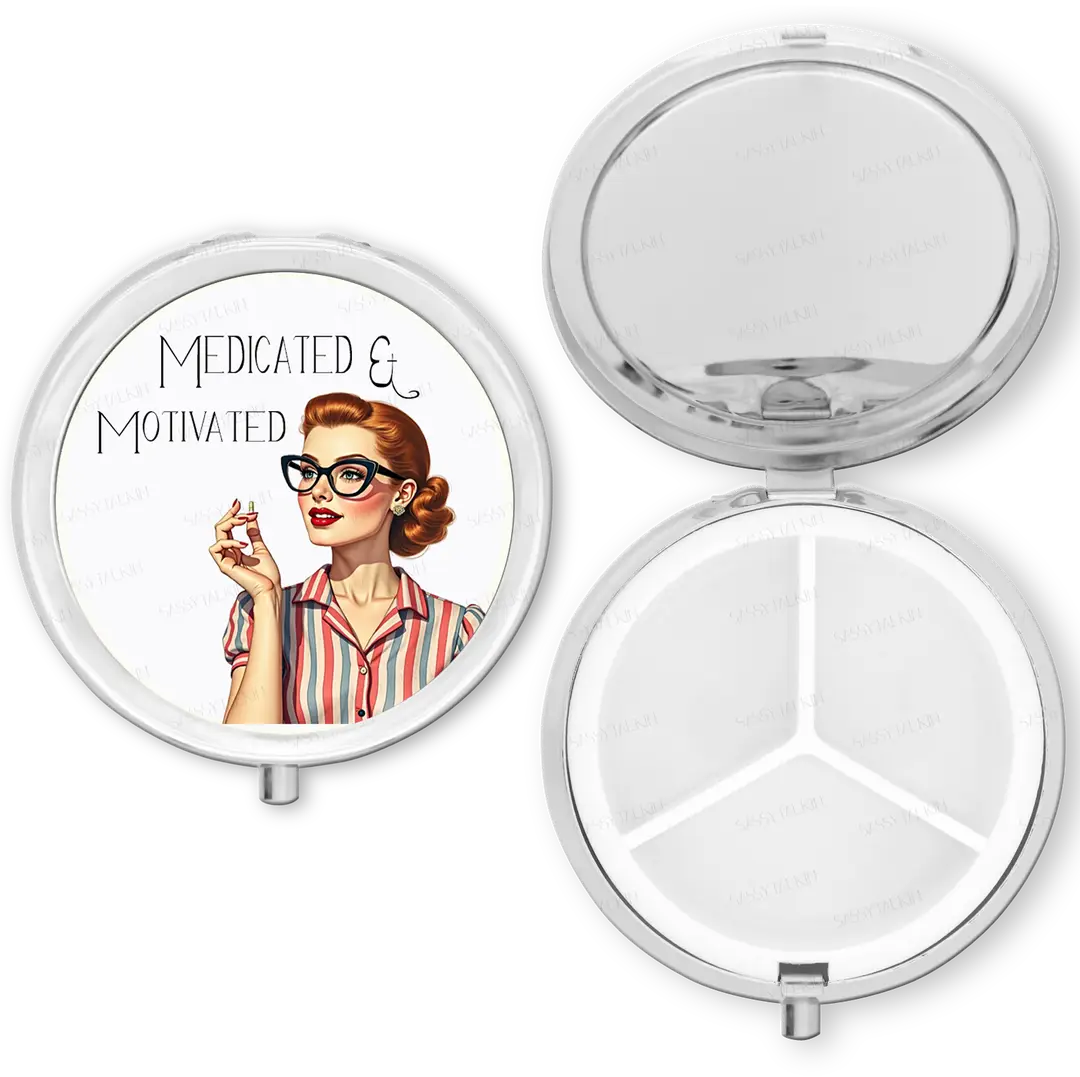 Sassy Talkin Pill Boxes