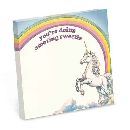 You're Doing Amazing, Sweetie! Sticky Note Pad