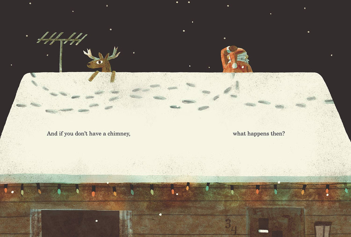 How Does Santa Go Down The Chimney? Book