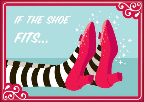 Wizard of Oz If the Shoe Fits Magnet