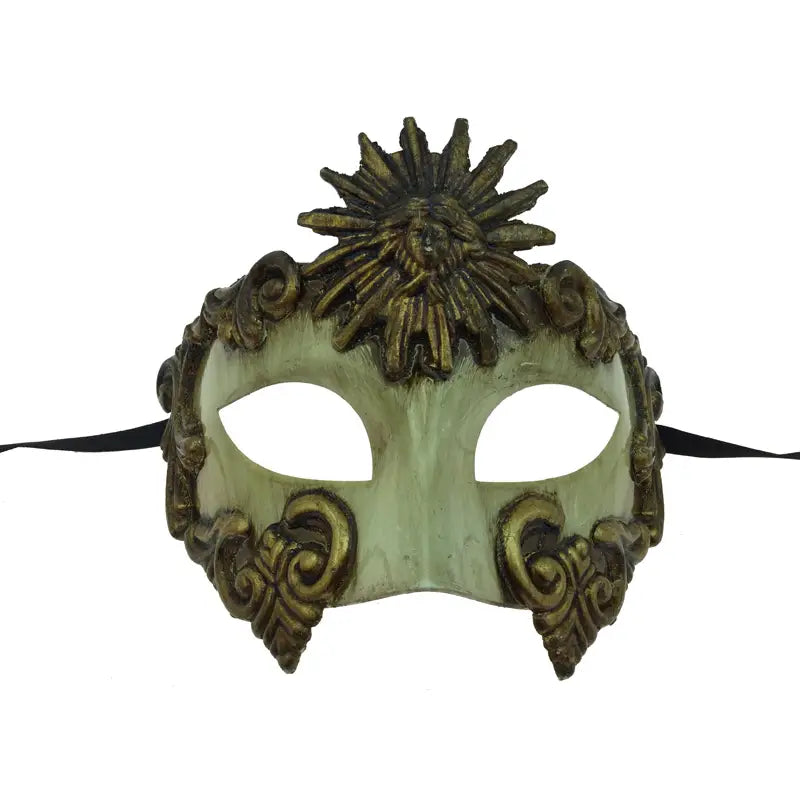Gold Venetian Half Face Mask