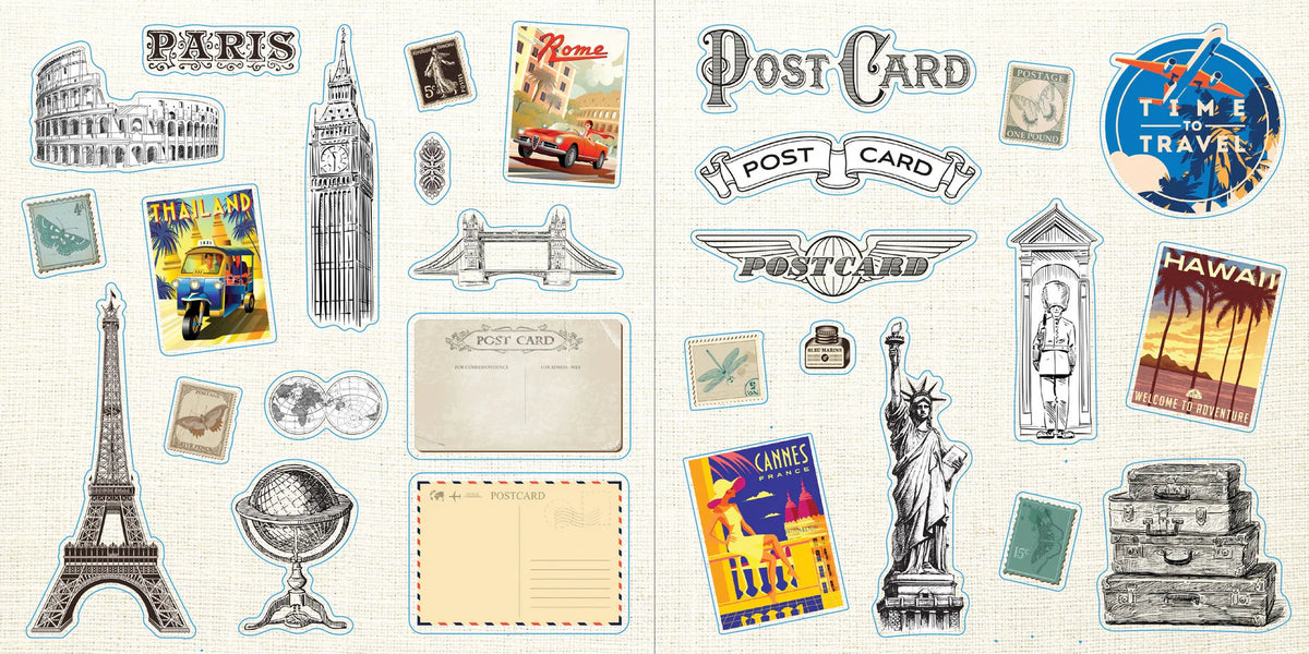 Loads Of Ephemera! Sticker Book
