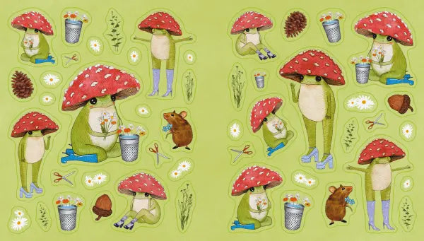 The Little Frog Sticker Book