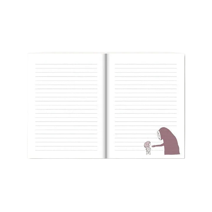 Studio Ghibli Plush Notebooks - No Face