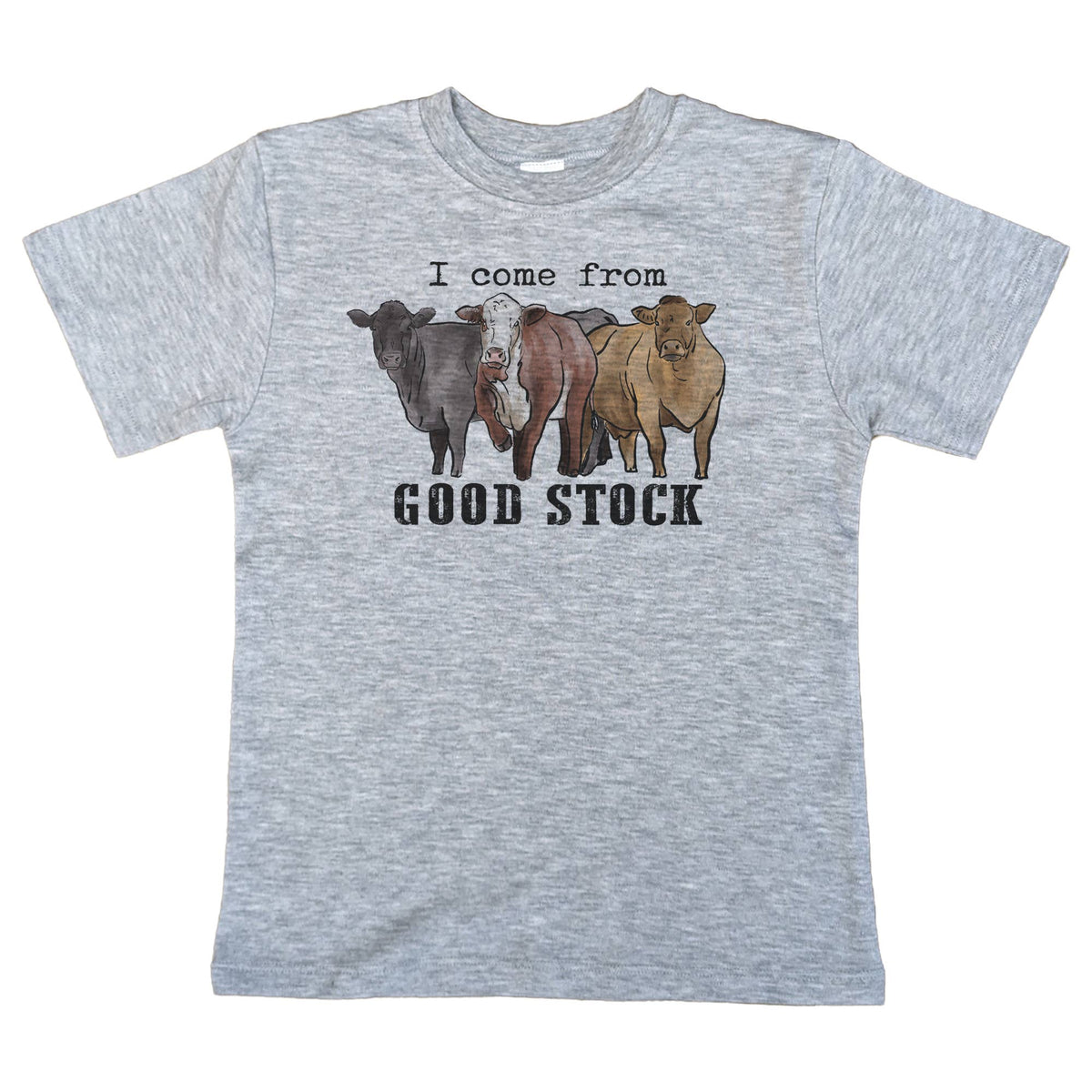 I Come From Good Stock Kid Tee