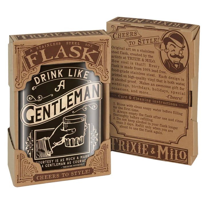 Drink Like A Gentleman Flask