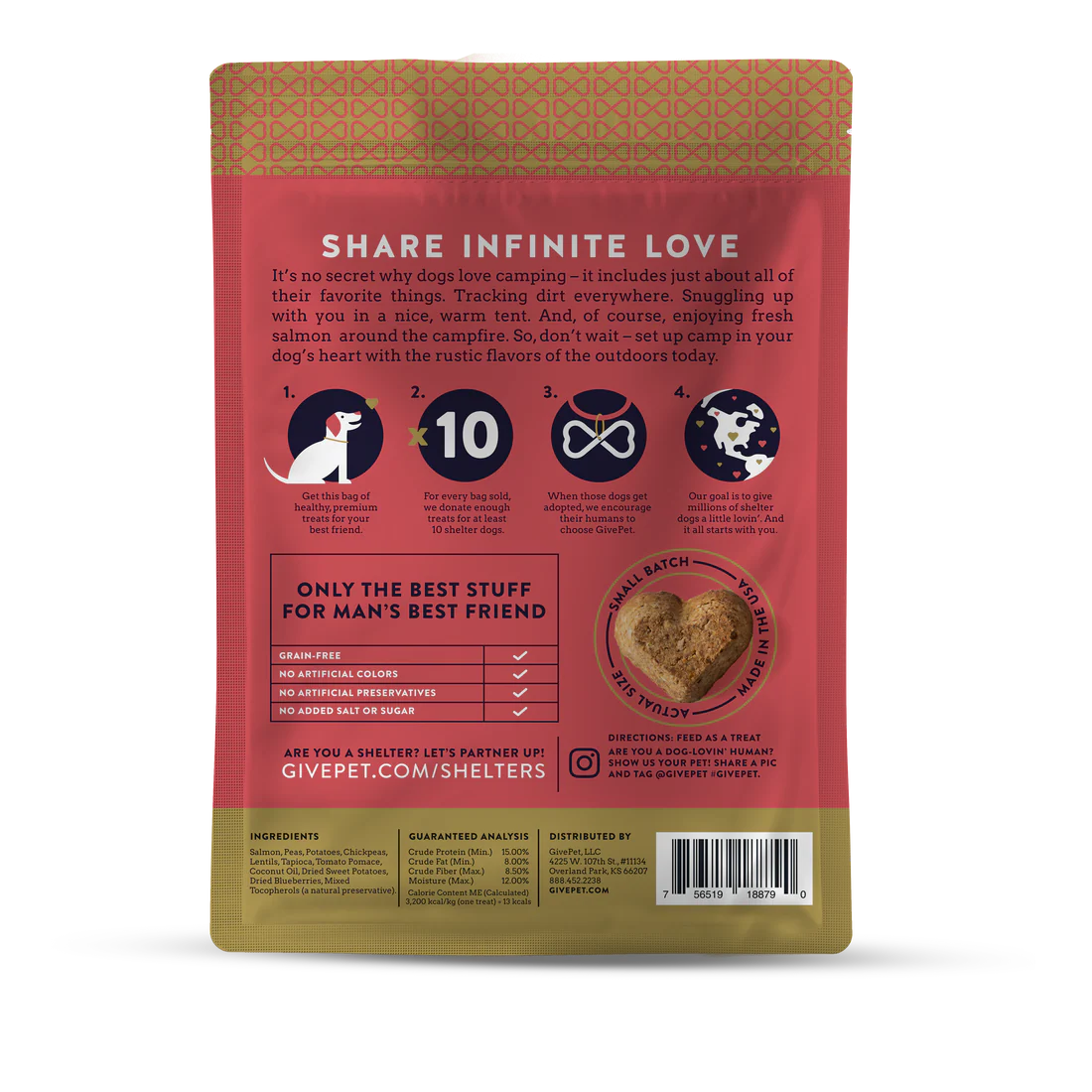 Campfire Feast Dog Treats 11oz