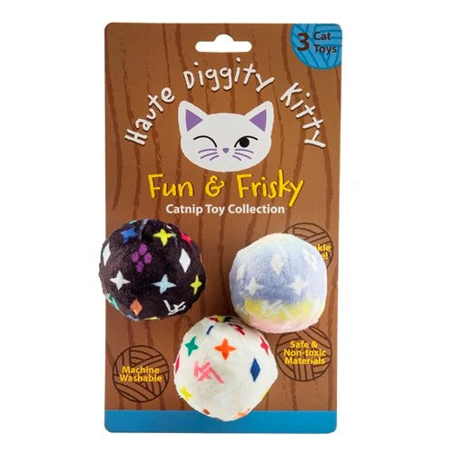 KV Monogram Ball Catnip Toys