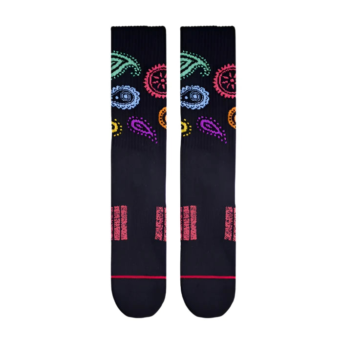 Colorful Paisley Socks