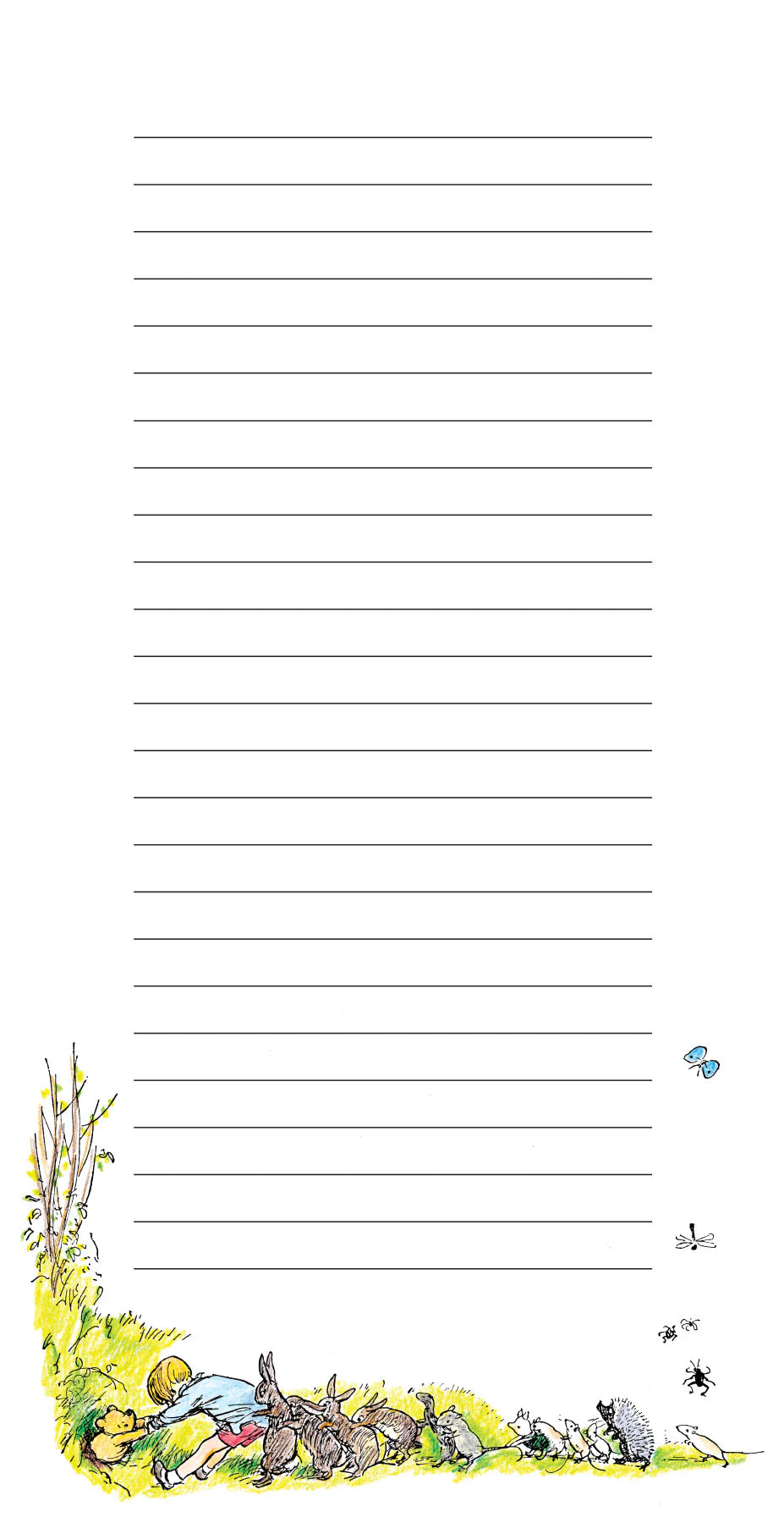 Winnie the Pooh Notepad