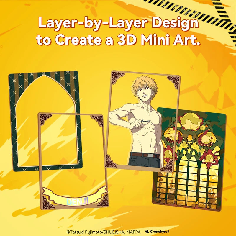 Chainsaw Man Sorcery Prism Pane Series Mini Art Blind Box