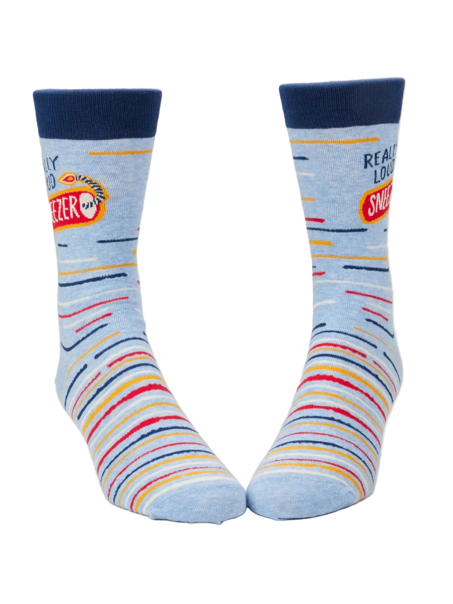 Really Loud Sneezer Men's Crew Socks