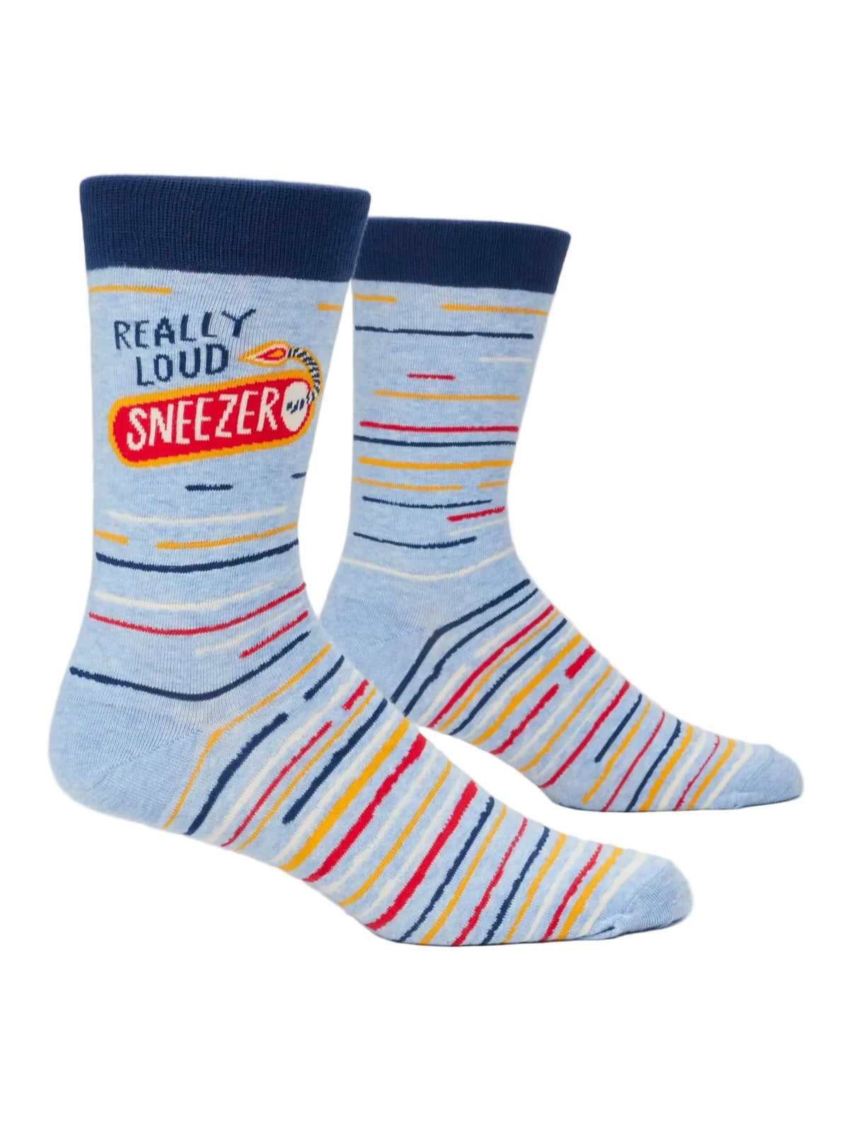 Really Loud Sneezer Men's Crew Socks