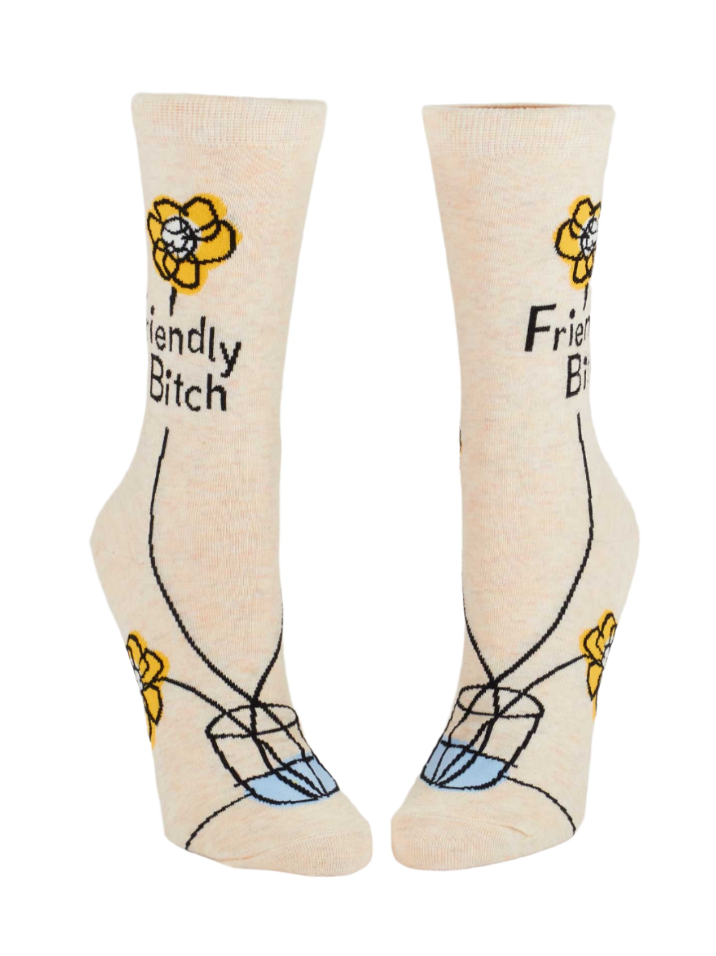 Friendly Bitch Crew Socks
