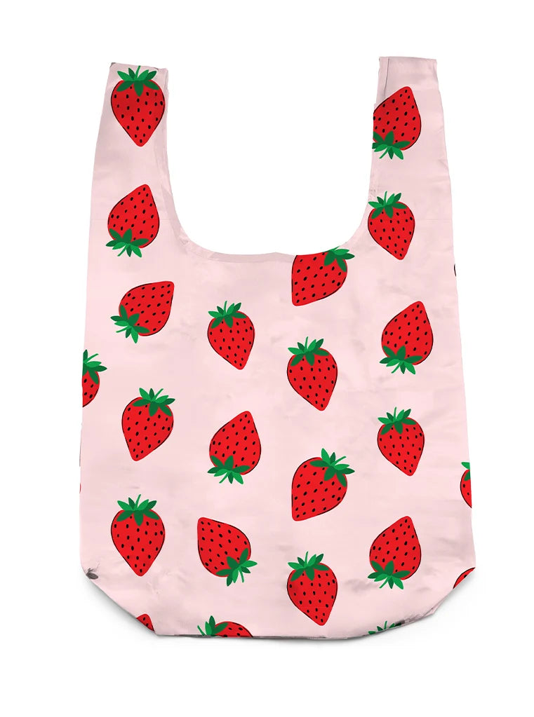 Strawberry 2 in 1 Bag Charm + Shopper Bag