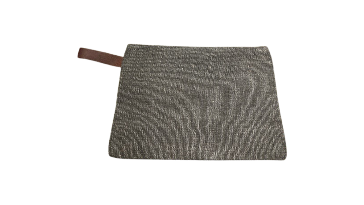 Large Yellow Bee Canvas Pouch