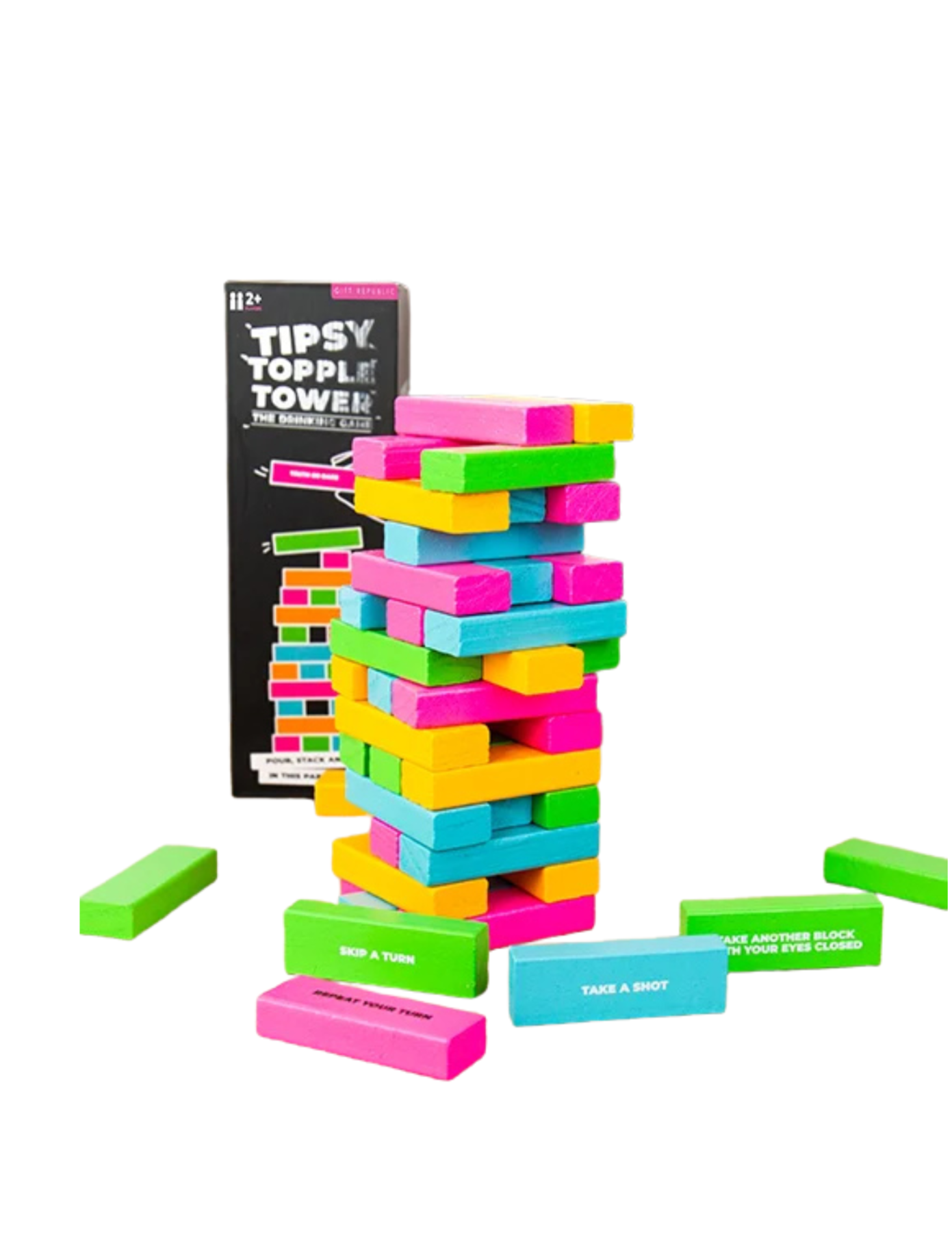 Tipsy Topple Tower - The Drinking Game