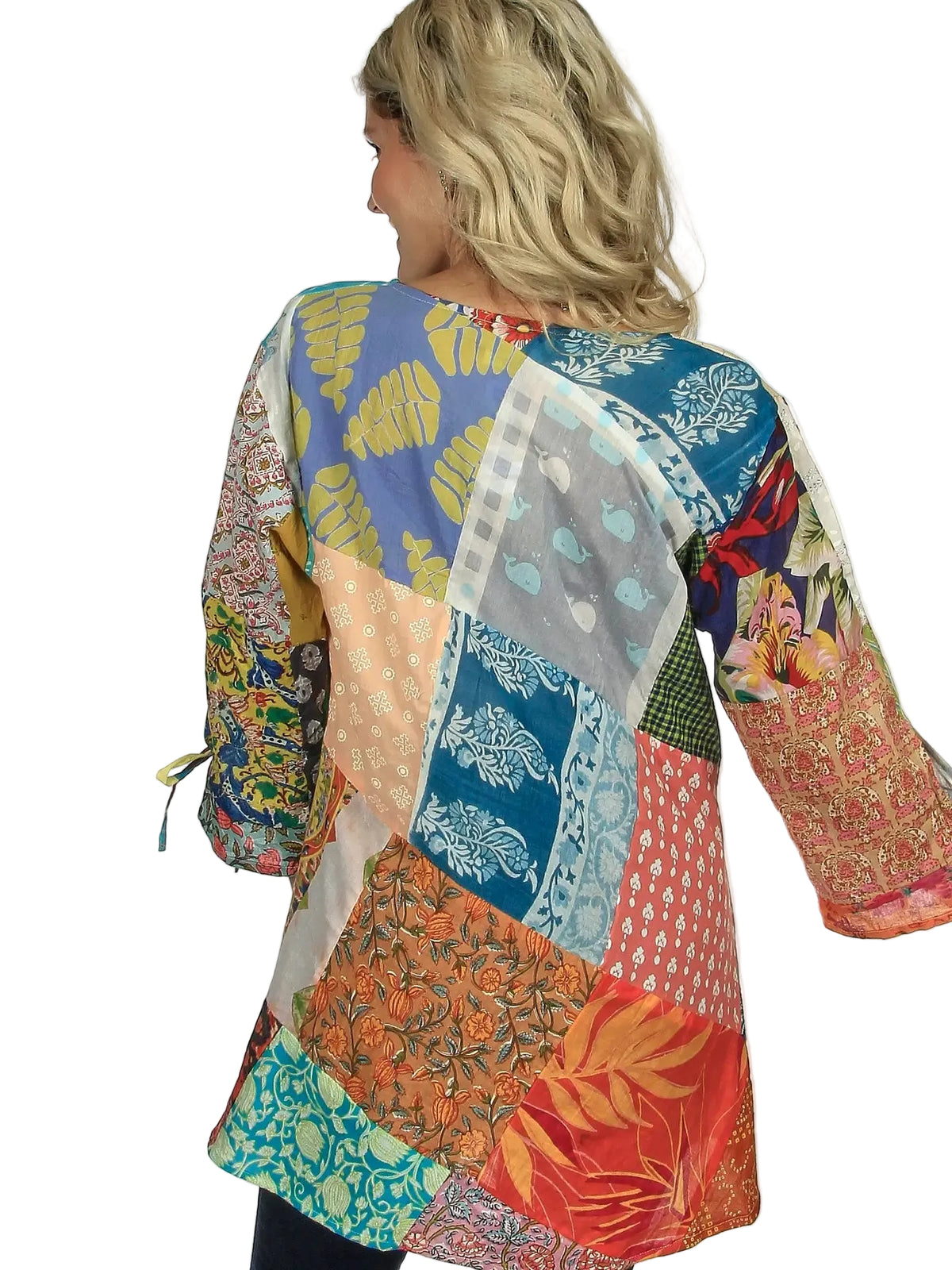 Tunic Cotton Patchwork Top